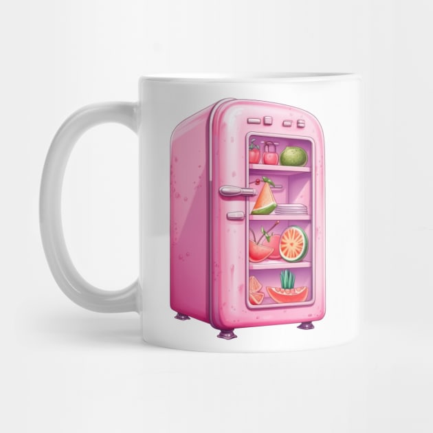 Pink Fridge by Chromatic Fusion Studio